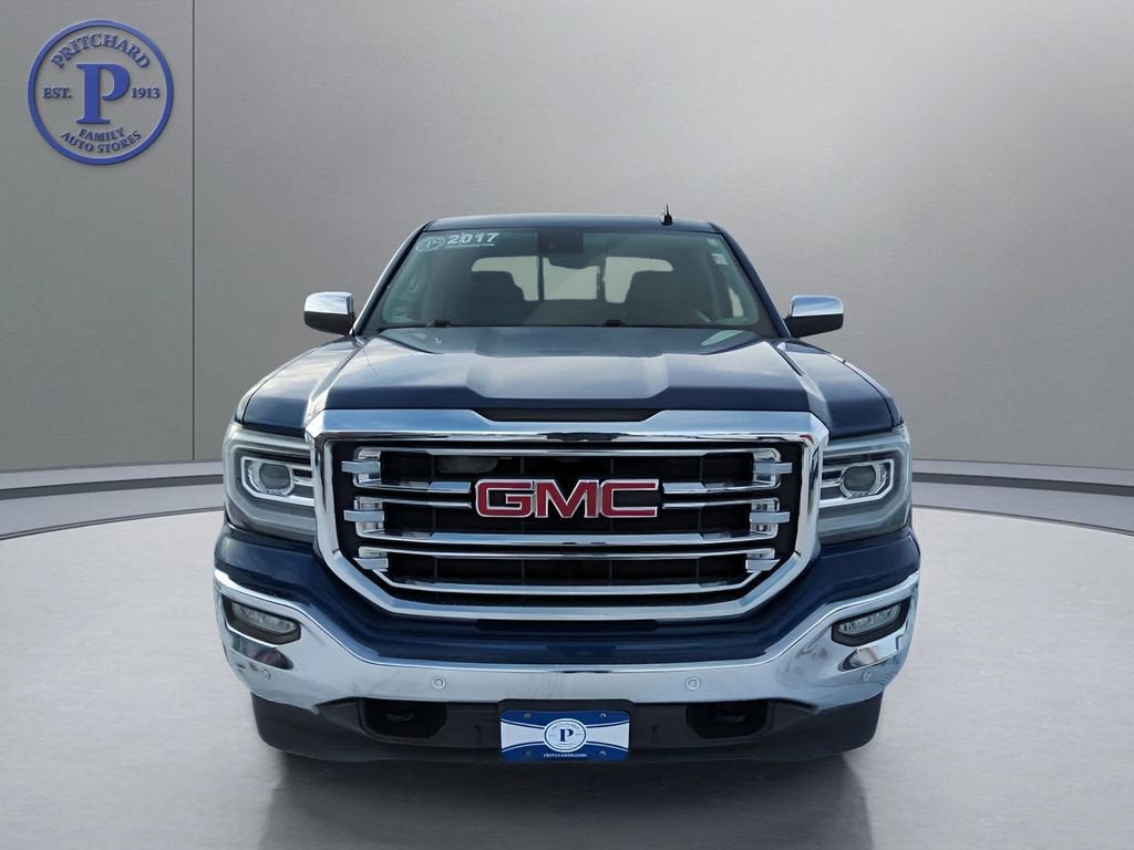 Used 2017 GMC Sierra 1500 SLT with VIN 3GTU2NEC3HG157203 for sale in Clear Lake, IA