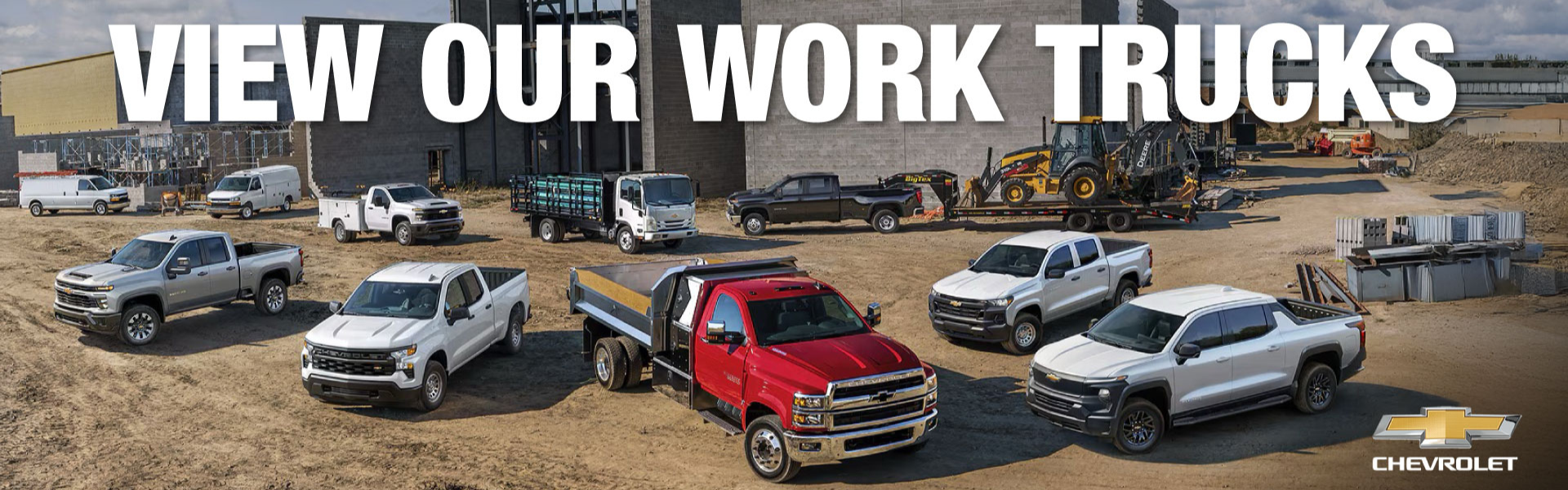 View Our Work Trucks